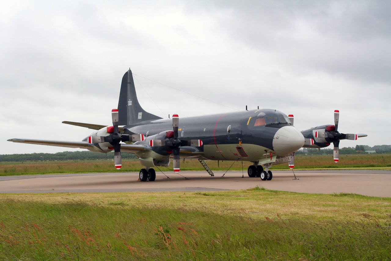 VALKENBURG - JUN 4: Dutch Navy P-3C Orion on display on June 4, 2005 in Valkenburg, The Netherlands. A few years before the naval base closed and the planes sold to Germany.