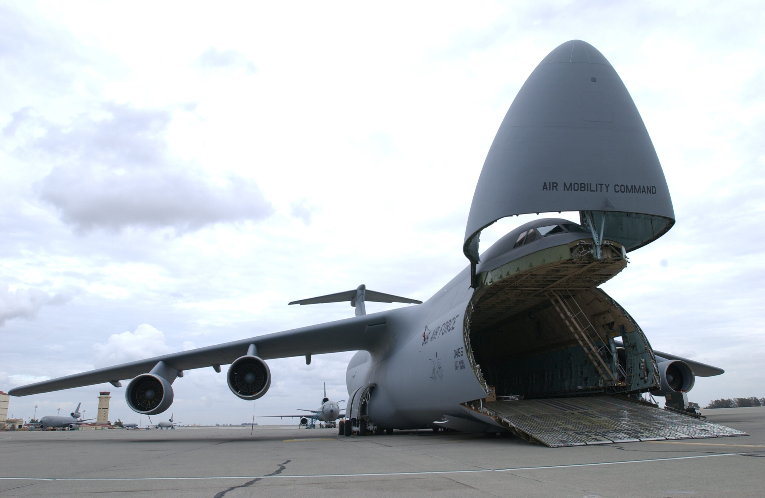 C-5 operations at Travis AFB, Calif